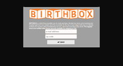 Desktop Screenshot of birthbox.com